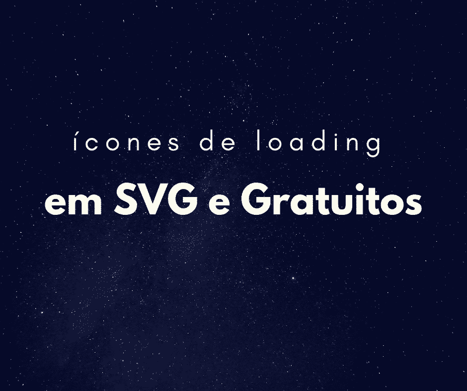Ícones de loading em svg gratuitos