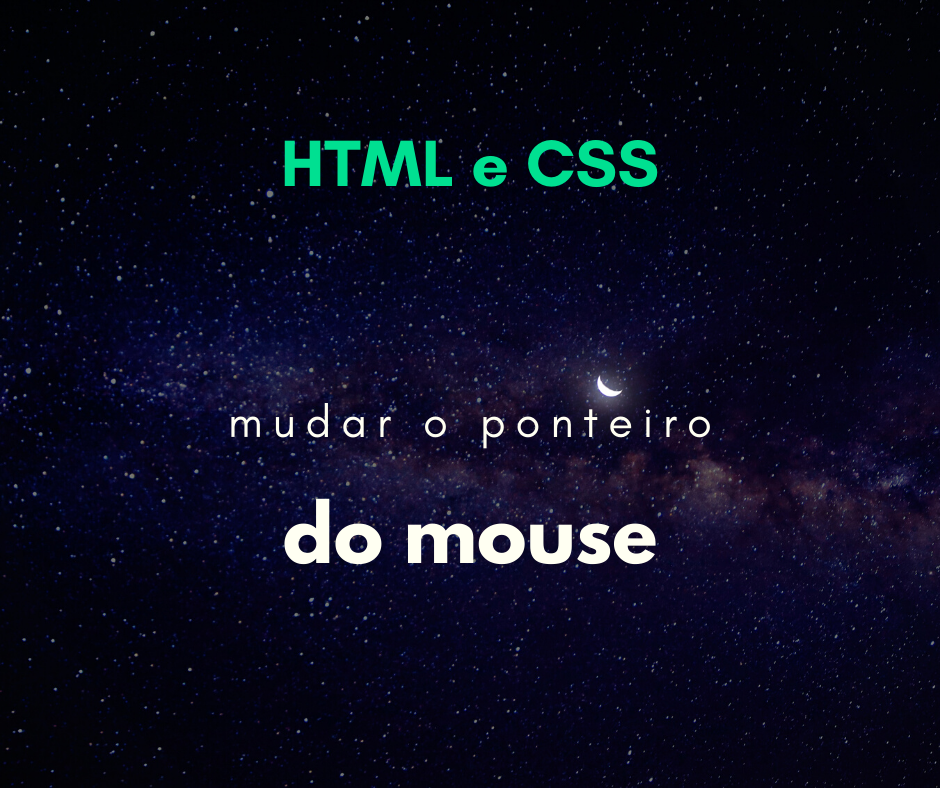 Mudar o ponteiro do mouse para uma mão ao passar em elemento