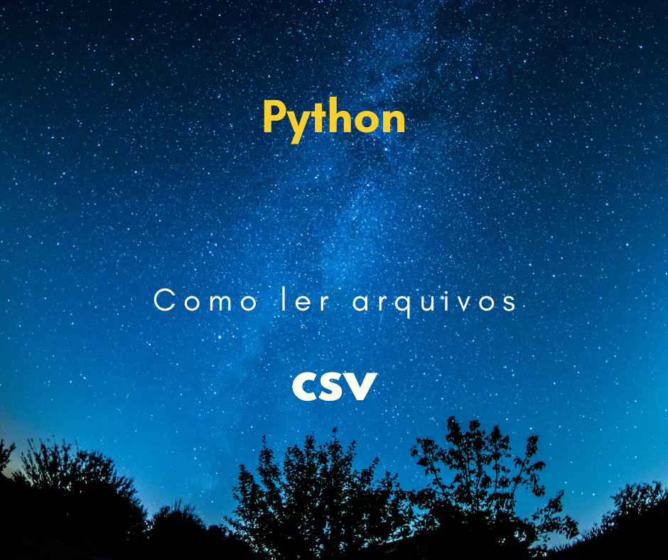 Como ler um arquivo csv em Python