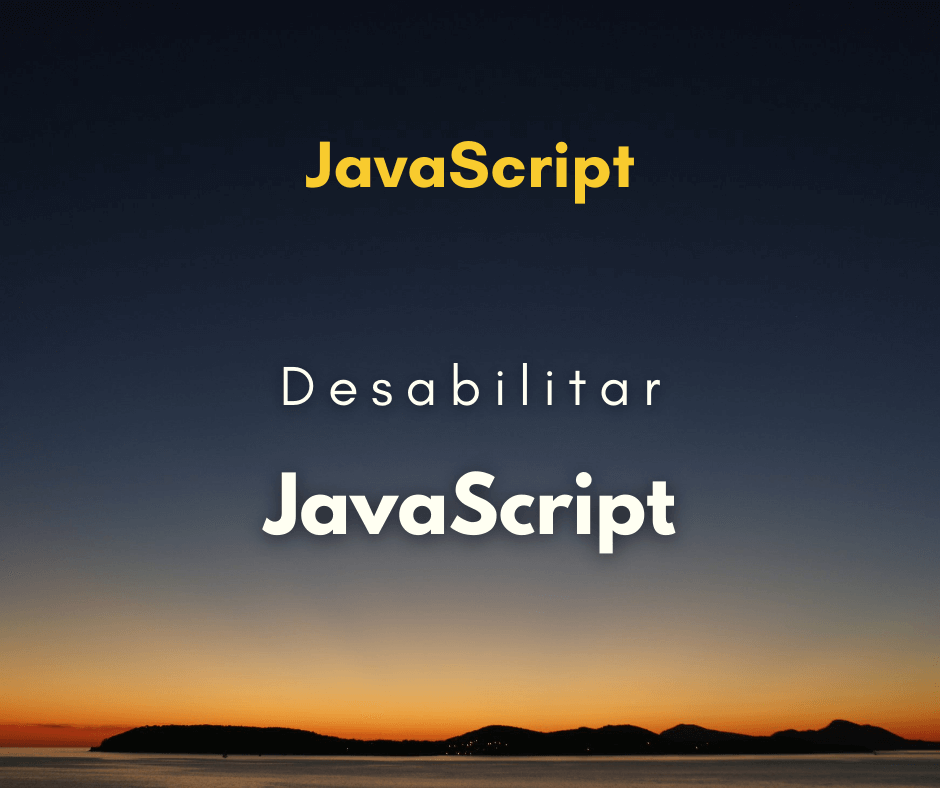 Como desabilitar JavaScript no Chrome (Chrome Developer Tools)