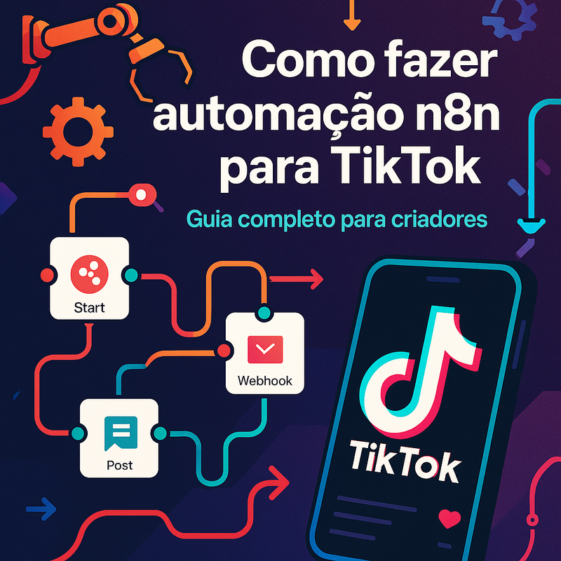 Como fazer automação n8n para TikTok: guia completo para criadores