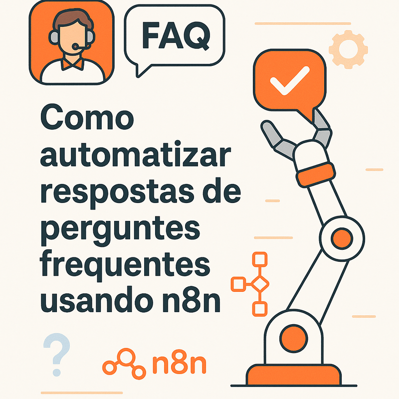 Como automatizar respostas de perguntas frequentes usando n8n