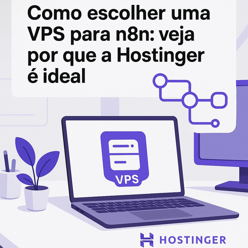 Como escolher uma VPS para n8n: veja por que a Hostinger é ideal