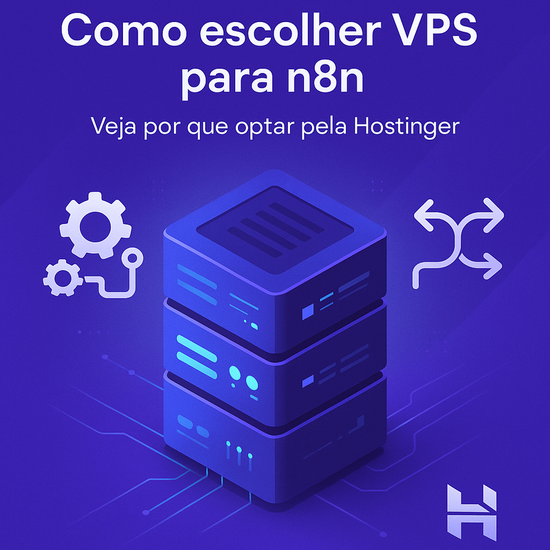 Como escolher VPS para n8n: veja por que optar pela Hostinger
