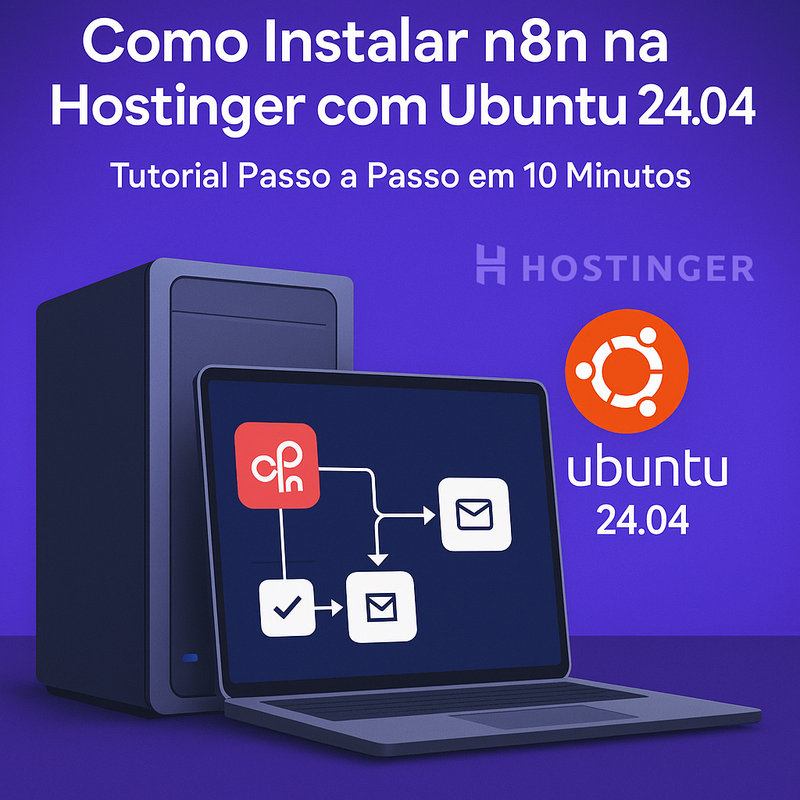 Tutorial Completo: Como Instalar n8n na Hostinger com Ubuntu 24.04 em 10 Minutos
