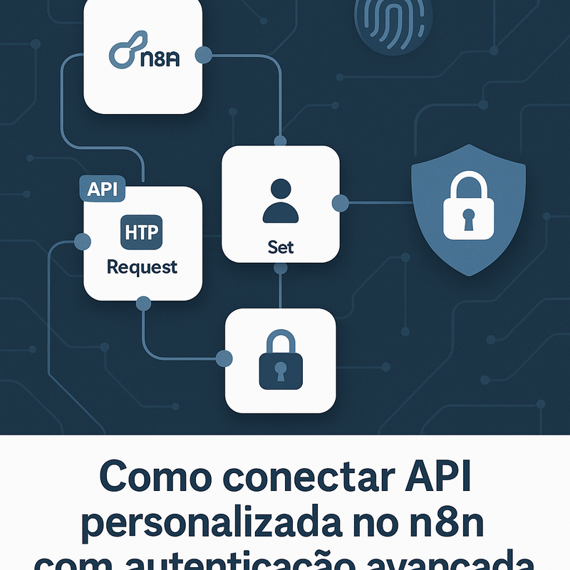 Como conectar API personalizada no n8n com autenticação avançada