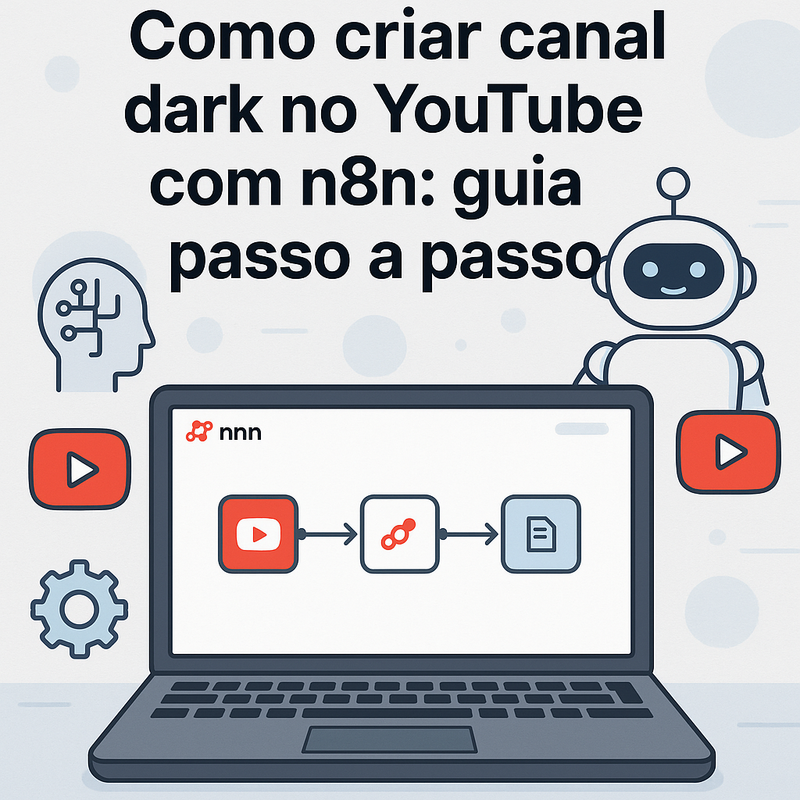 Como criar canal dark no YouTube com n8n: guia passo a passo