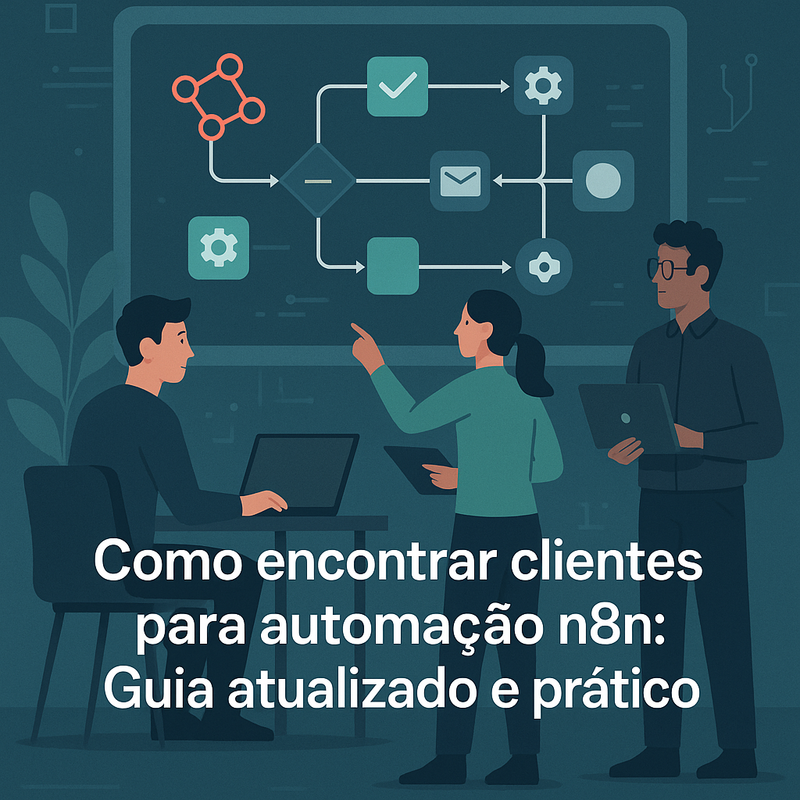 Como encontrar clientes para automação n8n: Guia atualizado e prático