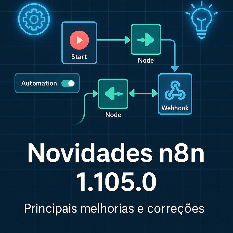 Novidades n8n 1.105.0: Veja principais melhorias e correções