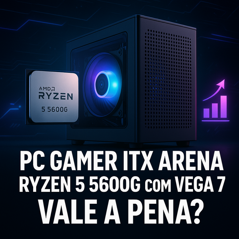 PC Gamer ITX Arena: a escolha compacta e potente para jogos em 2026