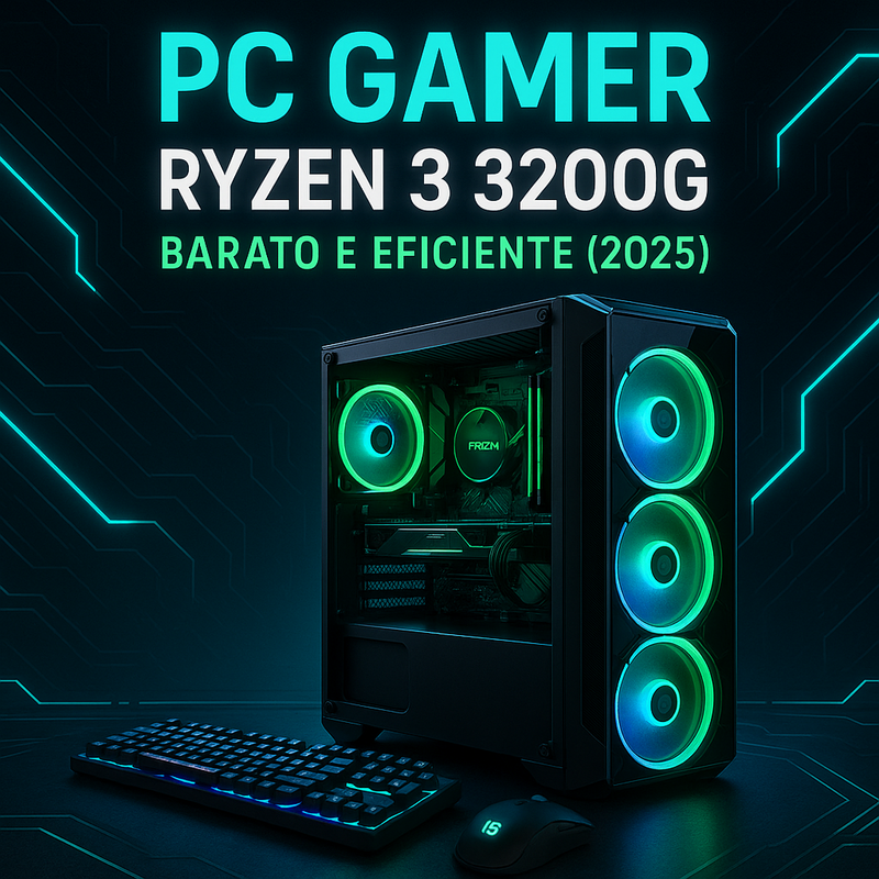 PC Gamer barato e eficiente: minha dica para montar seu setup em 2026