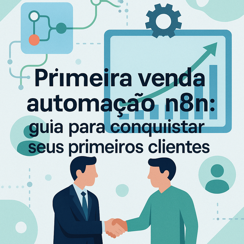 Primeira venda automação n8n: guia para conquistar seus primeiros clientes