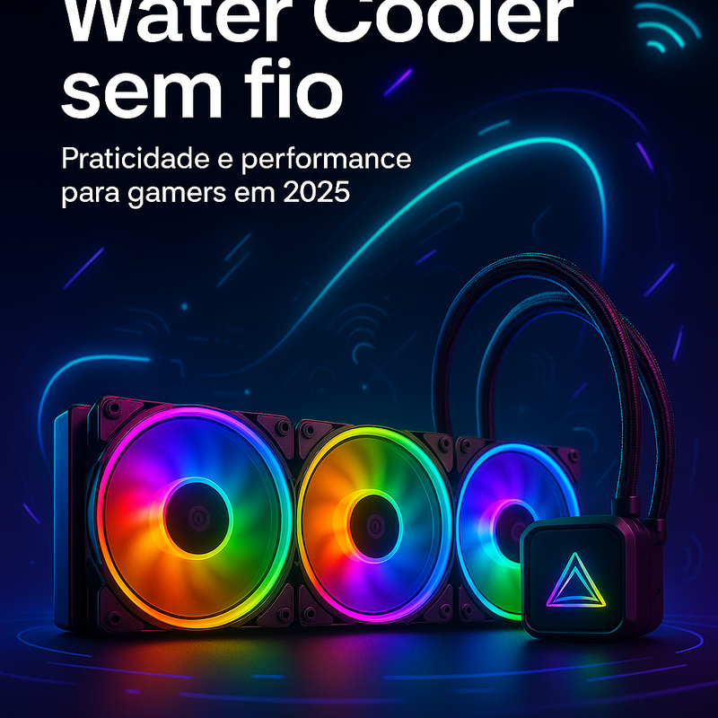 Water Cooler sem fio: Uma novidade para quem quer praticidade e performance em 2026!