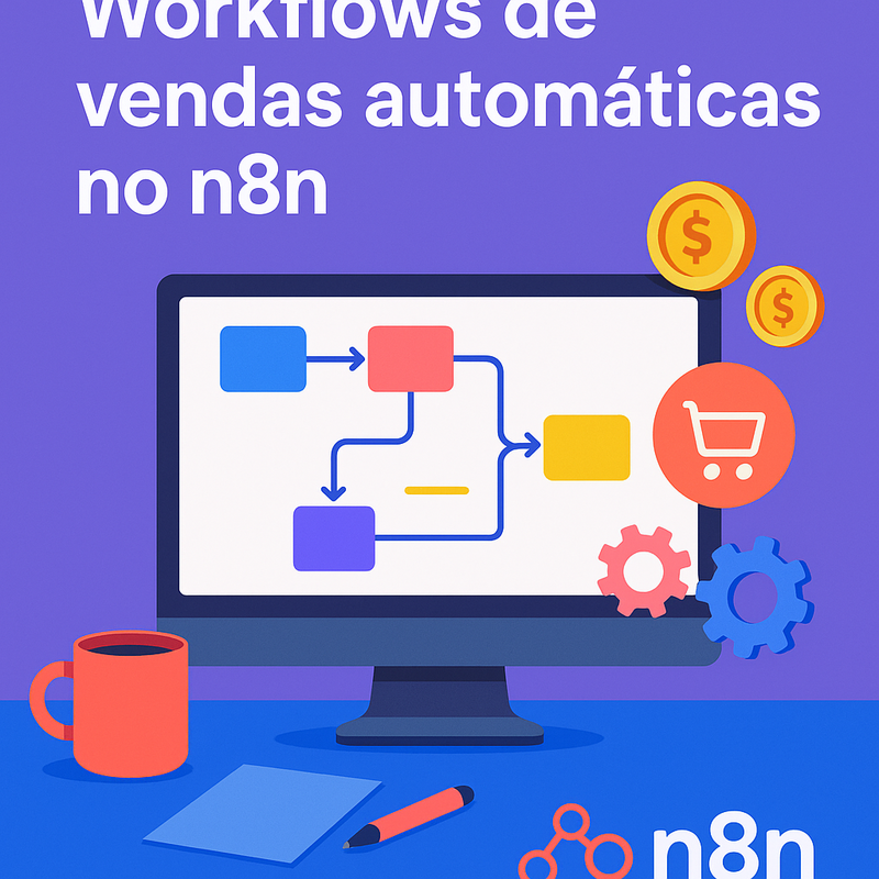 Como criar workflows de vendas automáticas no n8n: Guia Prático
