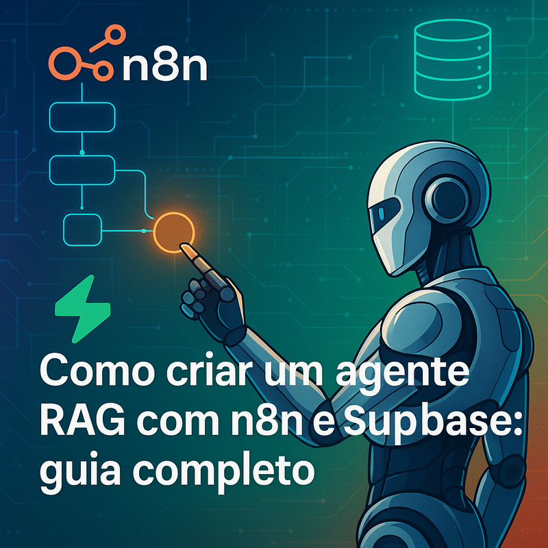 Como criar um agente RAG com n8n e Supabase: guia completo
