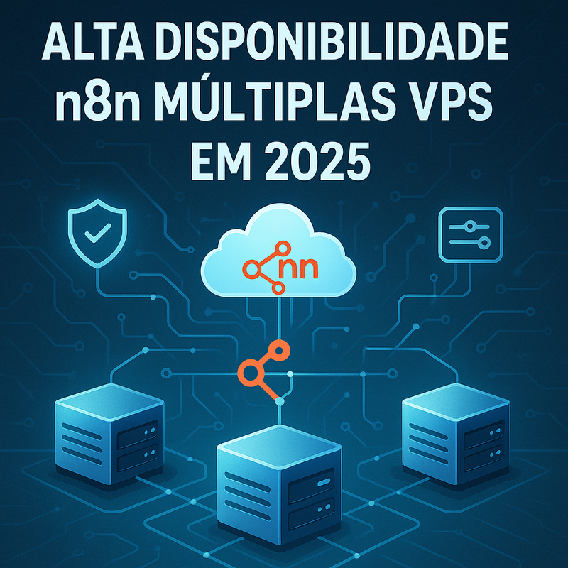 Como garantir alta disponibilidade do n8n rodando em múltiplas VPS em 2026