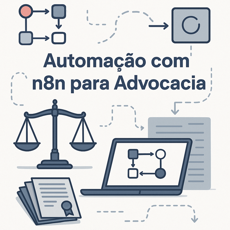 7 Exemplos de automações com n8n para advocacia: agilize seu escritório