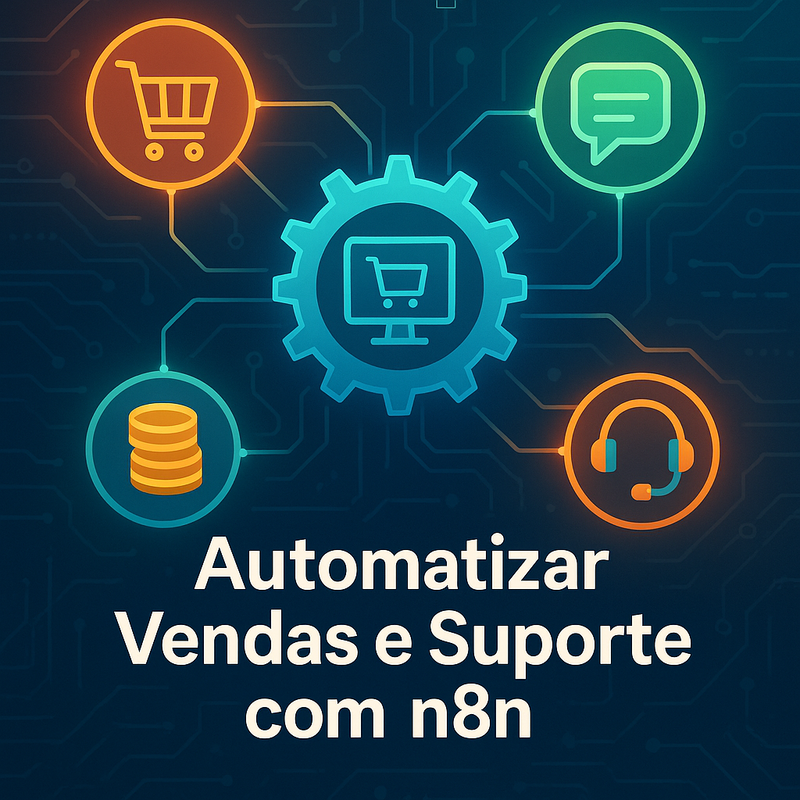 Como Automatizar Vendas e Suporte com n8n no Empreendedorismo