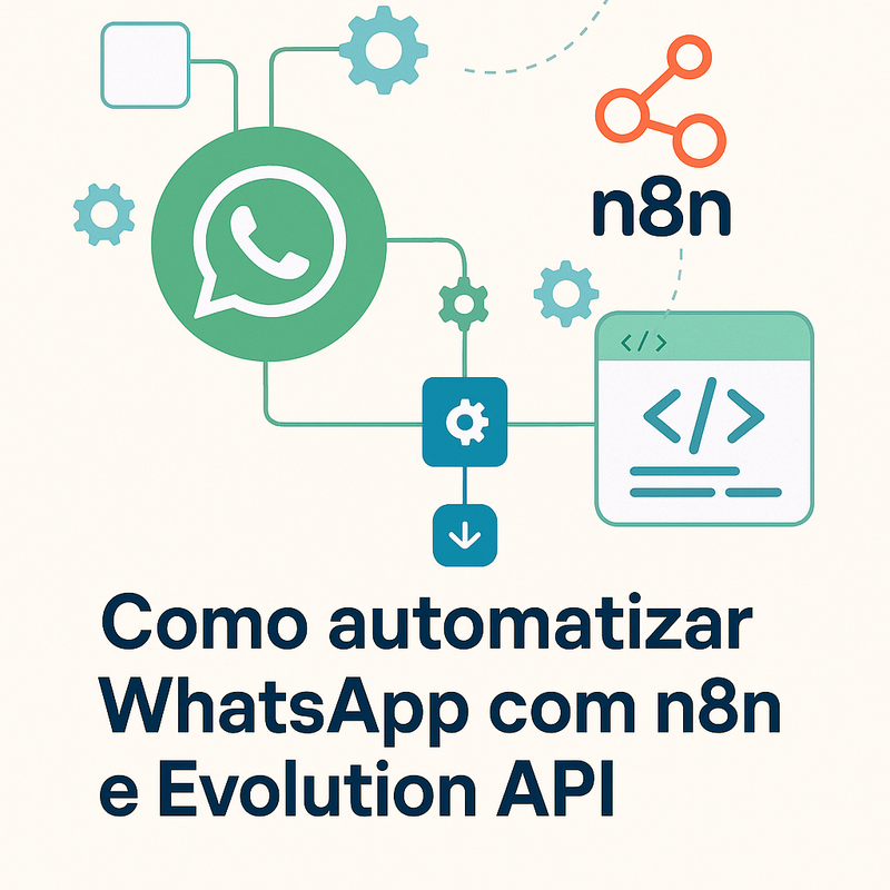 Como automatizar WhatsApp com n8n e Evolution API: envio e recebimento de mensagens
