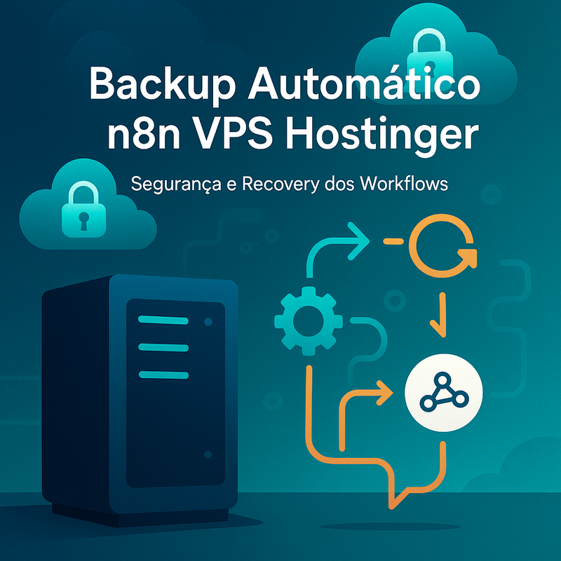 Backup Automático n8n VPS Hostinger: Segurança e Recovery dos Workflows