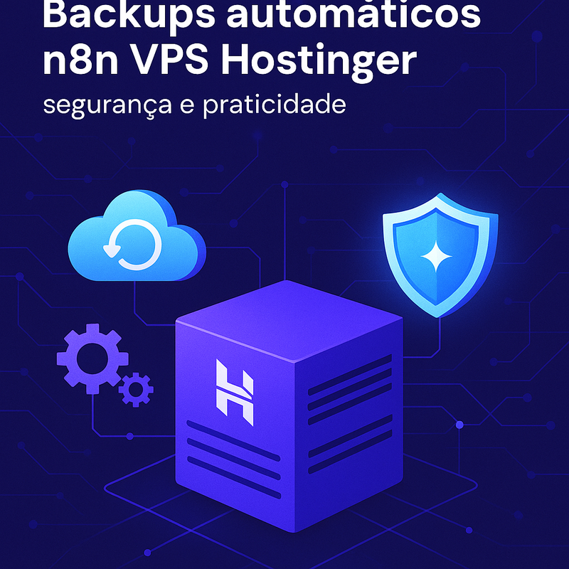 Backups automáticos n8n VPS Hostinger: segurança e praticidade