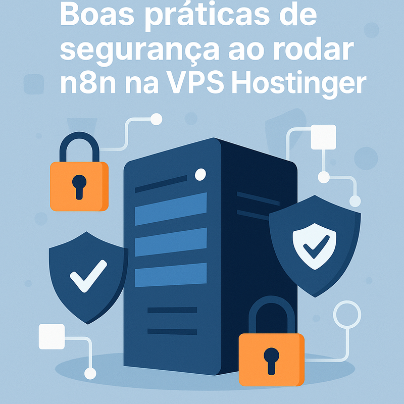 Boas práticas de segurança ao rodar n8n em VPS Hostinger