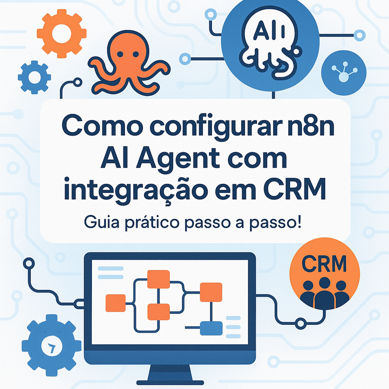 Como configurar n8n AI Agent com integração em CRM