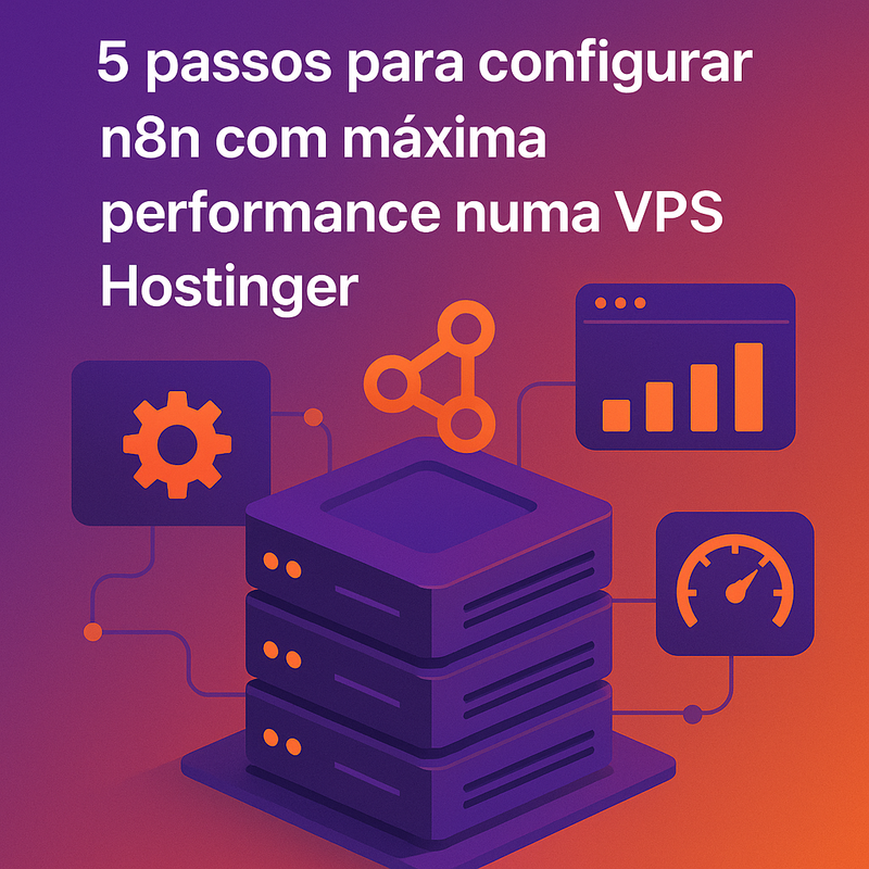5 passos para configurar n8n com máxima performance numa VPS Hostinger