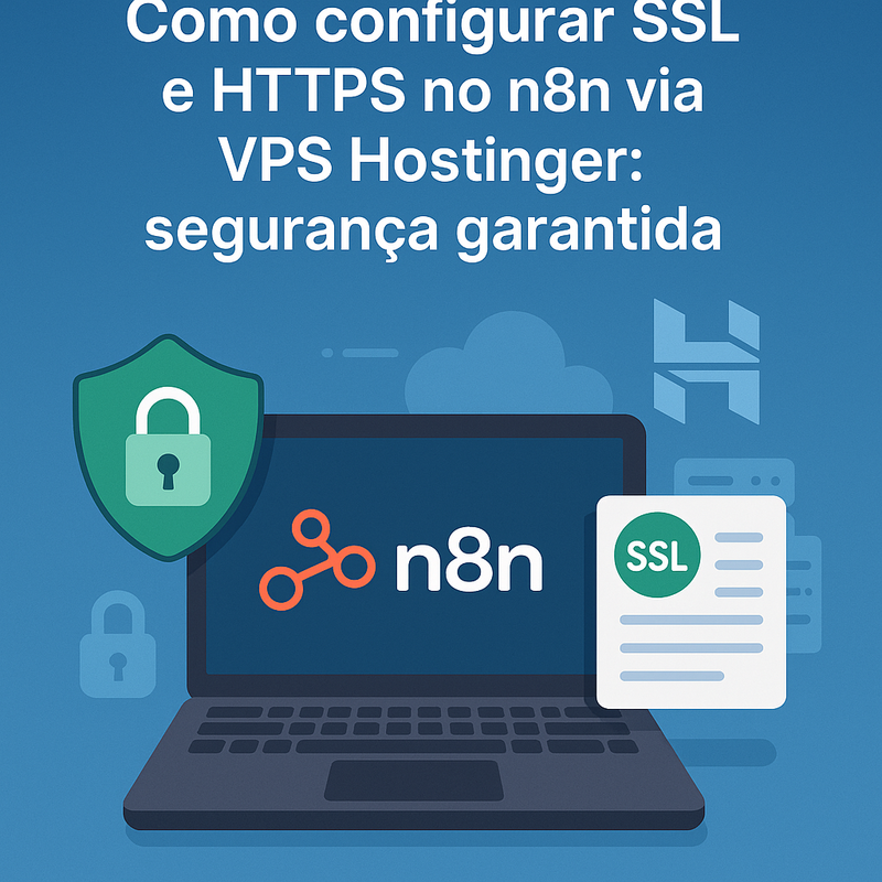 Como configurar SSL e HTTPS no n8n via VPS Hostinger: segurança garantida