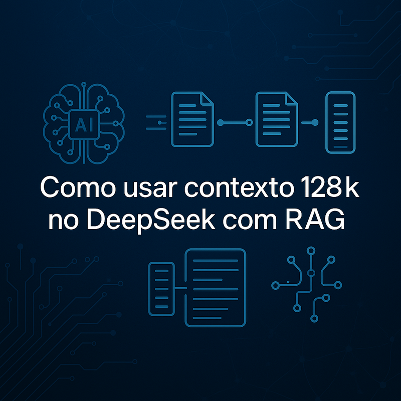 Como usar contexto 128k no DeepSeek com RAG sem perder informações