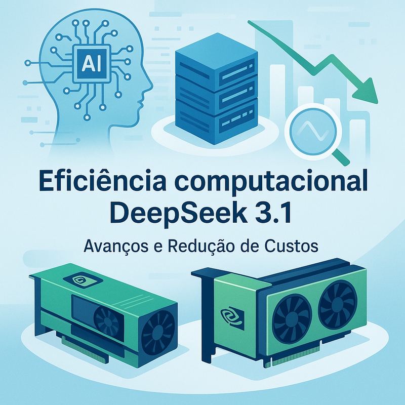 Eficiência computacional DeepSeek 3.1: avanços e redução de custos