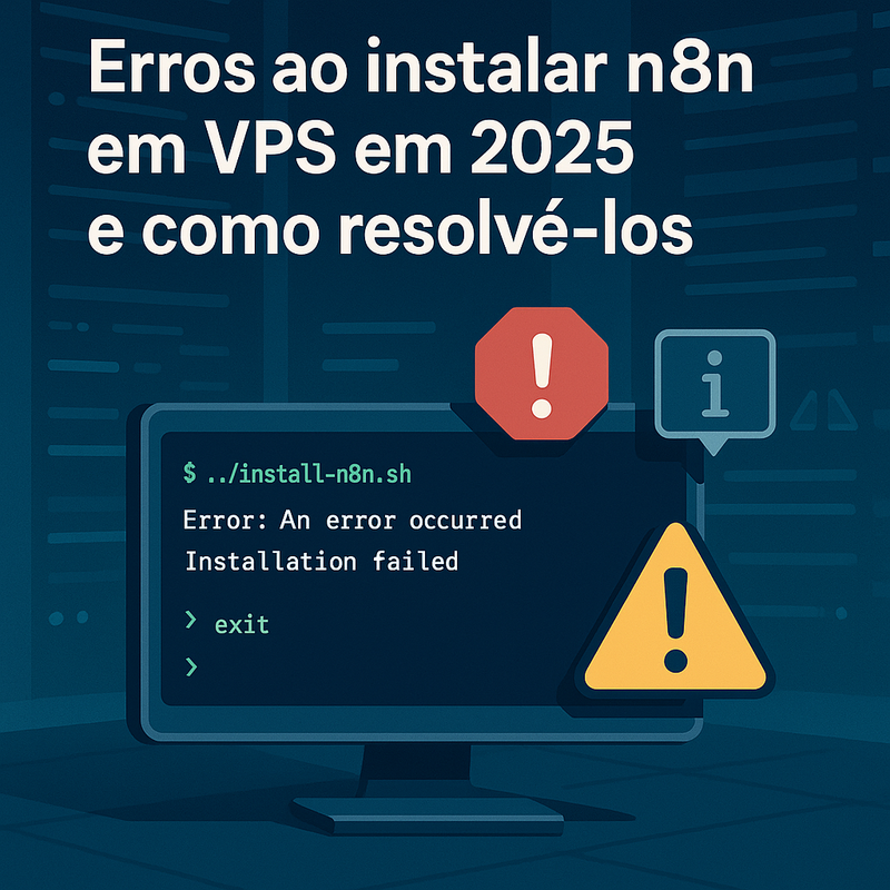 Erros ao instalar n8n em VPS em 2026 e como resolvê-los