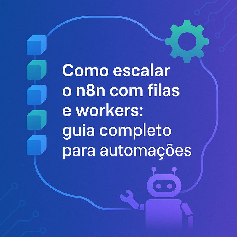Como escalar o n8n com filas e workers: guia completo para automações
