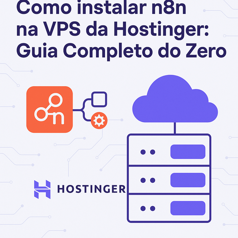 Como instalar n8n na VPS da Hostinger: Guia Completo do Zero