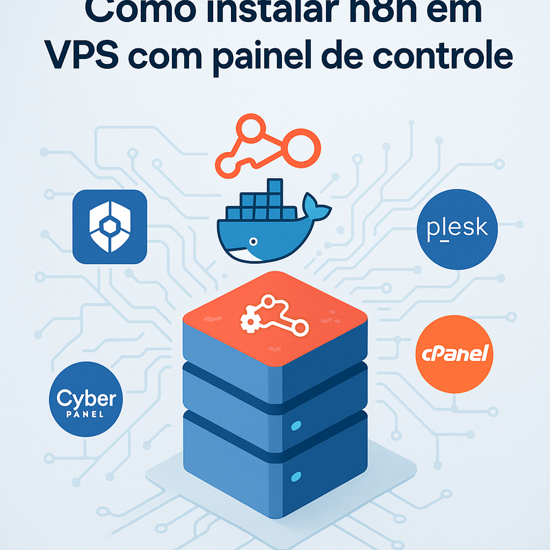 Como instalar n8n em VPS com painel de controle (CyberPanel, Plesk, cPanel)