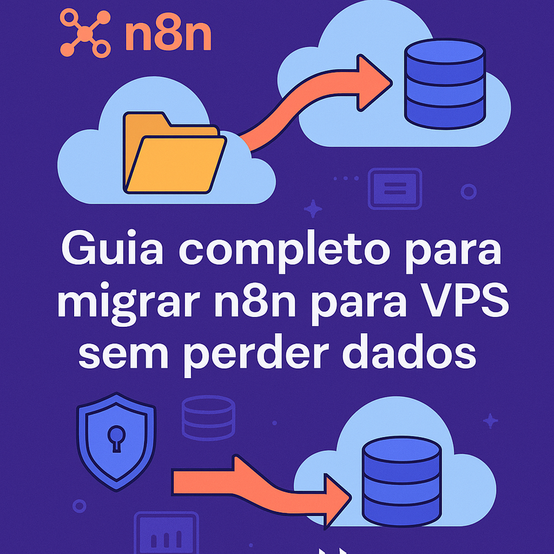 Como migrar n8n para VPS sem perder dados: Guia completo e Hostinger como melhor escolha