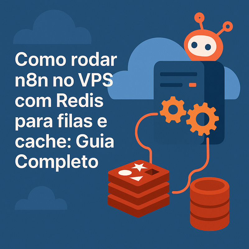 Como rodar n8n no VPS com Redis para filas e cache: Guia Completo