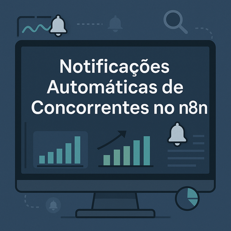Como criar notificações automáticas de concorrentes no n8n
