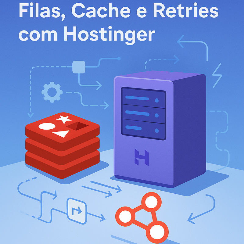 Redis na VPS para n8n: Filas, Cache e Retries com Hostinger