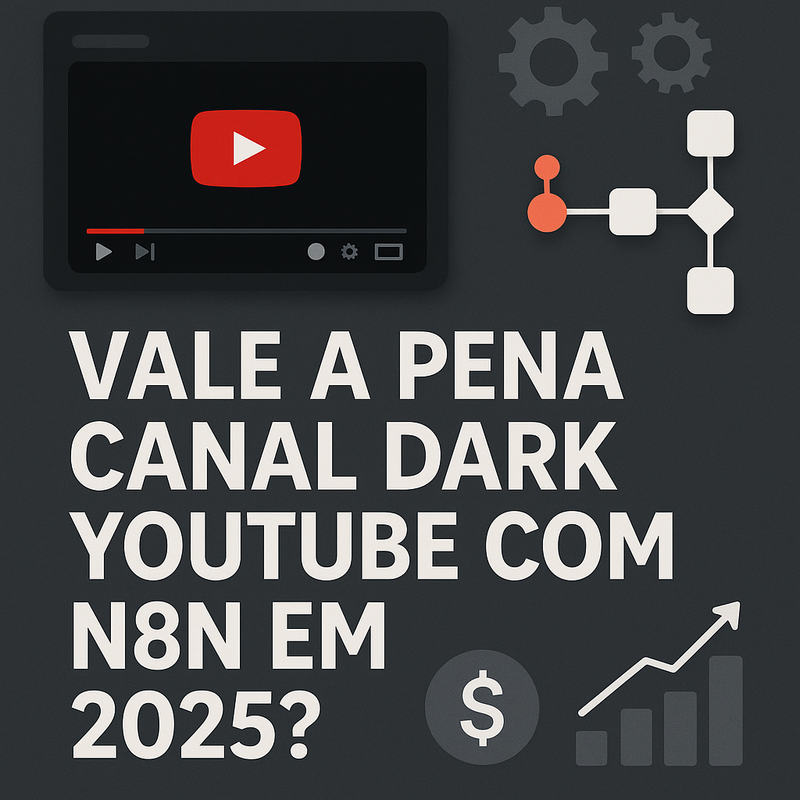 Vale a pena canal dark YouTube com n8n em 2026? Descubra