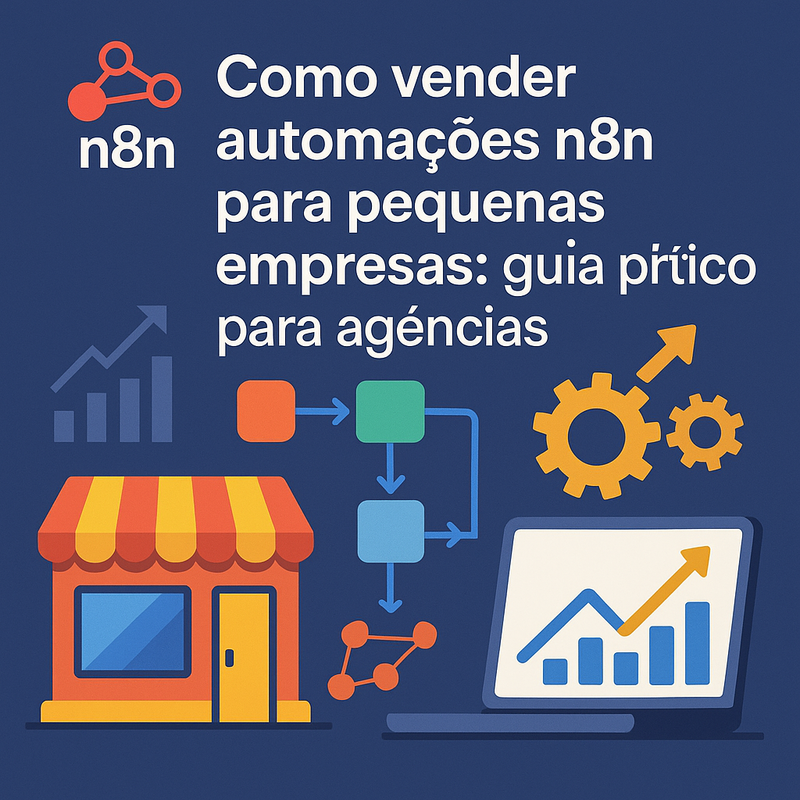 Como vender automações n8n para pequenas empresas: guia prático para agências