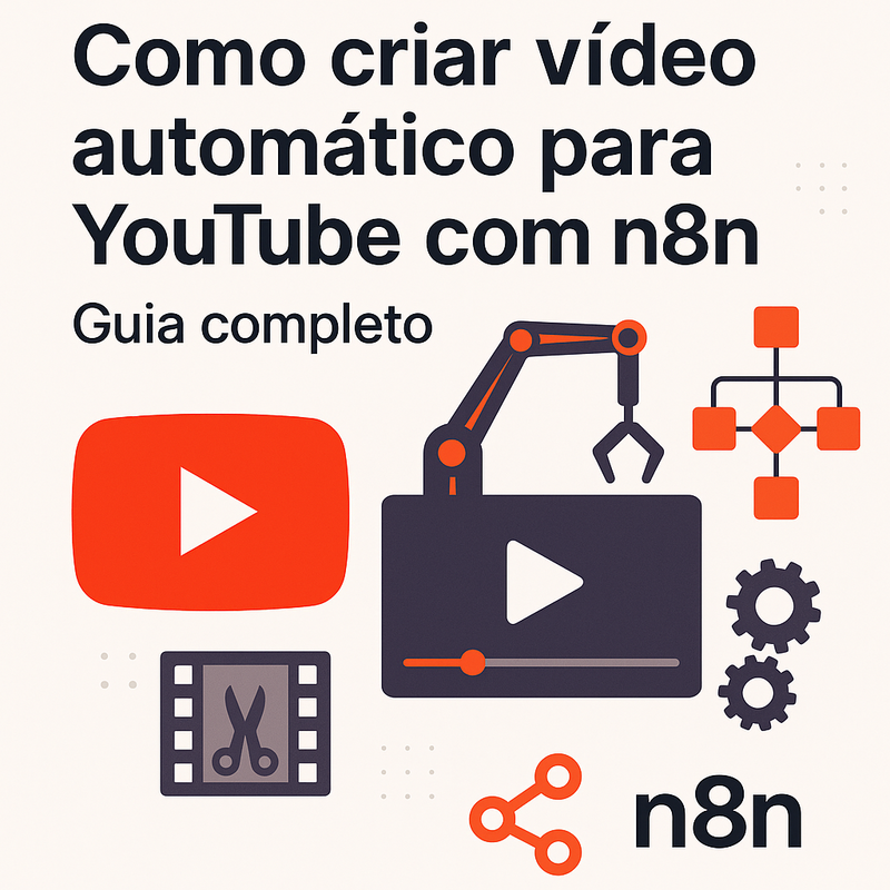 Como criar vídeo automático para YouTube com n8n: guia completo
