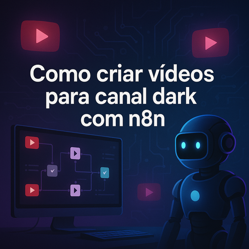 Como criar vídeos para canal dark com n8n de forma automática