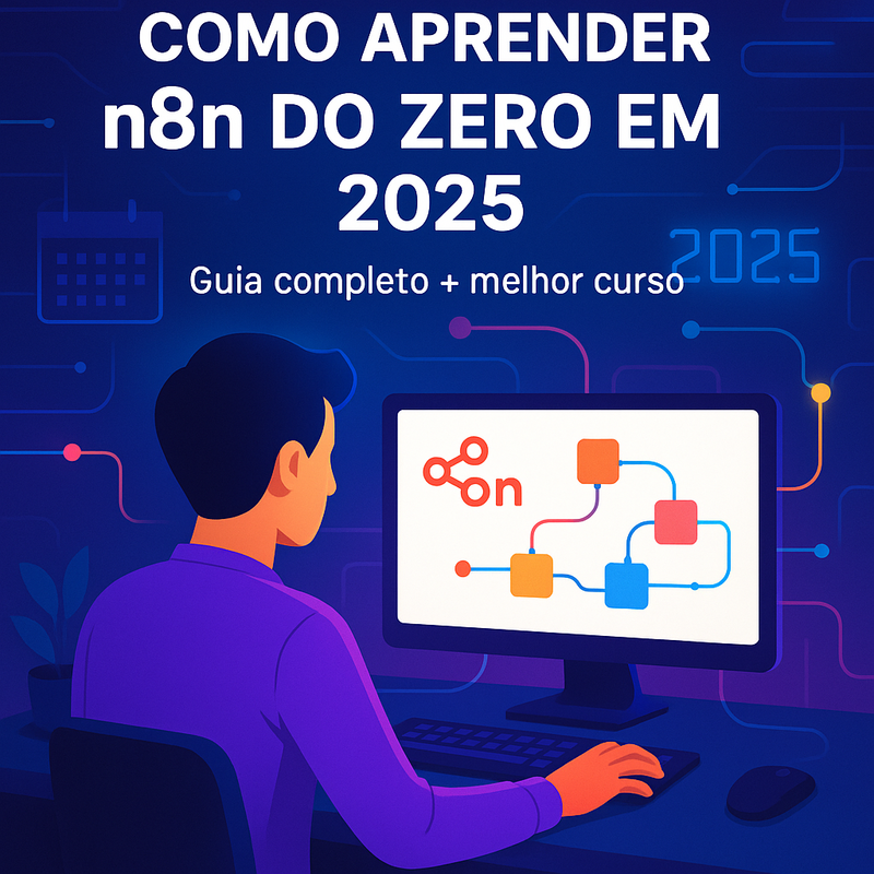 Como aprender n8n do zero em 2026: guia completo e melhor curso