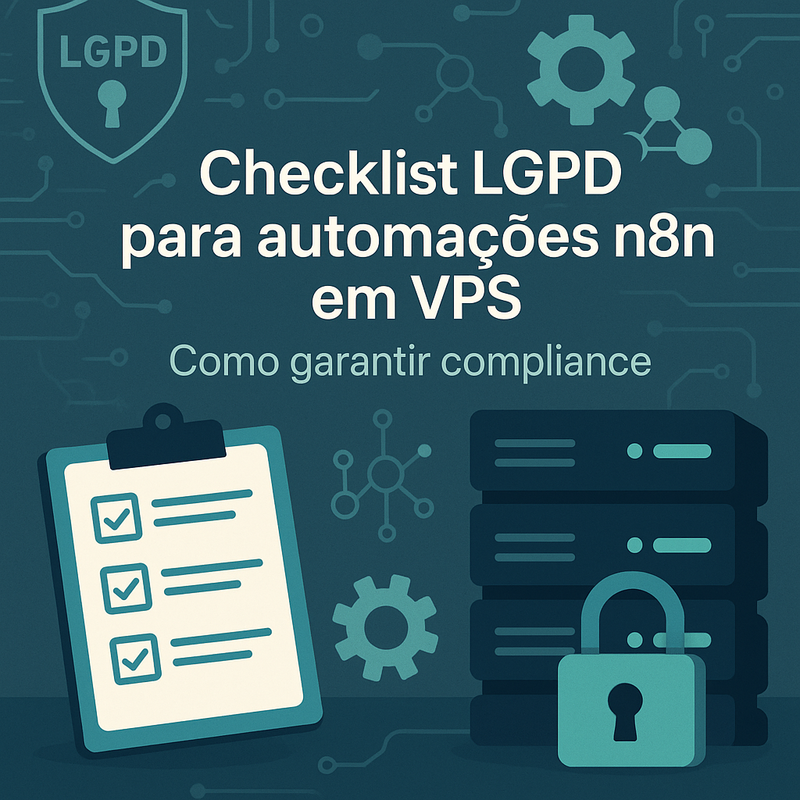Checklist LGPD para automações n8n em VPS: Como garantir compliance