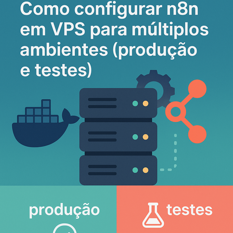 Como configurar n8n em VPS para múltiplos ambientes (produção e testes)
