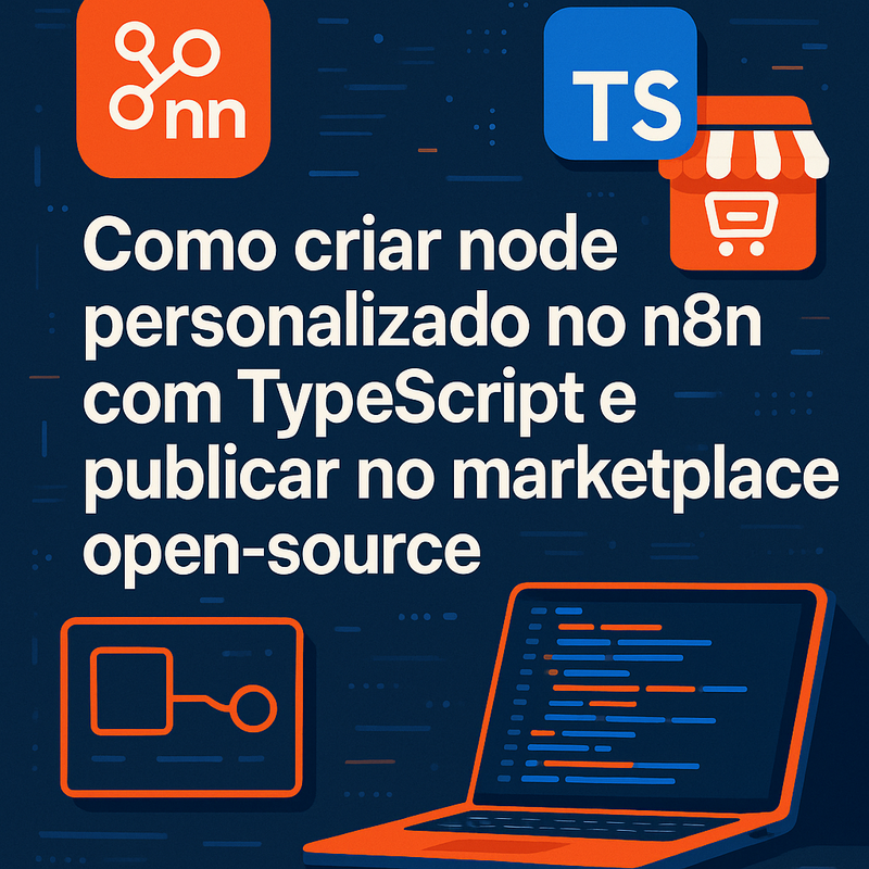 Como criar node personalizado no n8n com TypeScript e publicar no marketplace open-source
