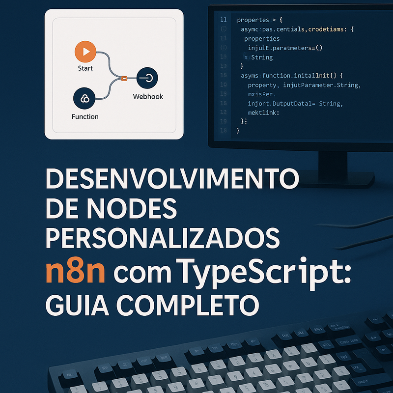 Desenvolvimento de nodes personalizados n8n com TypeScript: Guia completo