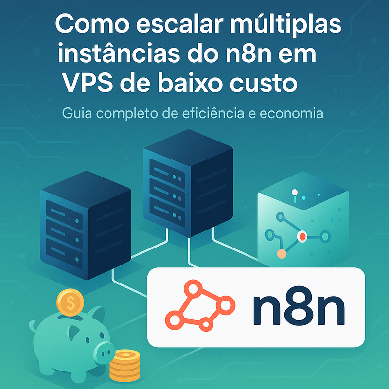 Como escalar múltiplas instâncias do n8n em VPS de baixo custo: guia completo