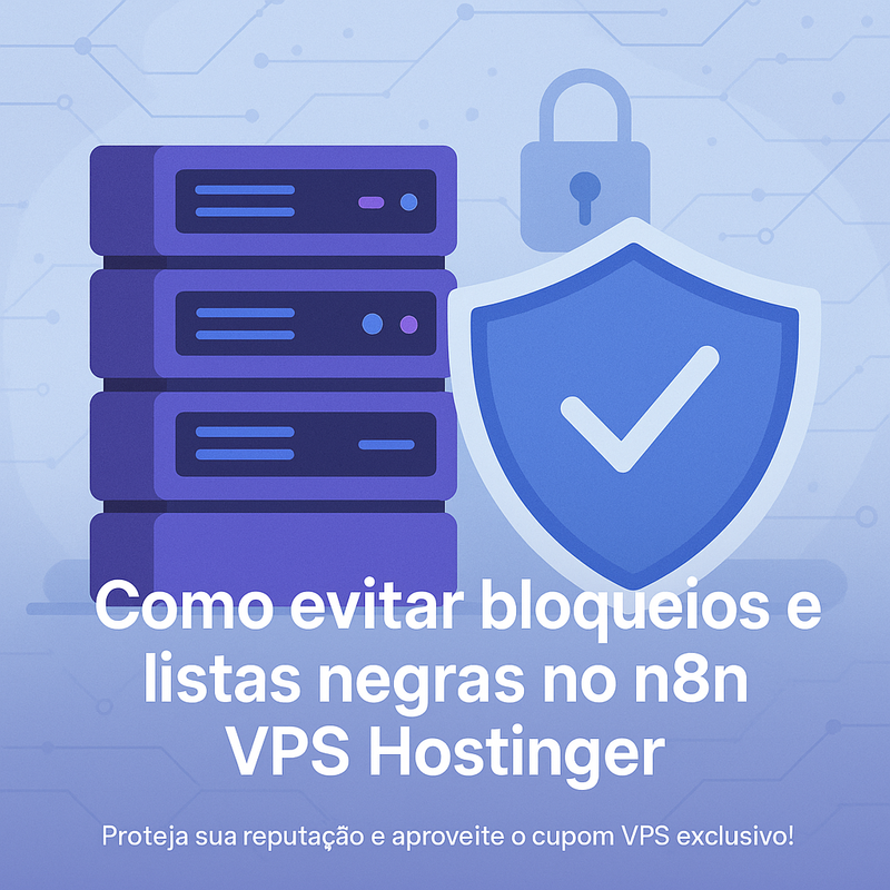 Como evitar bloqueios e listas negras no n8n VPS Hostinger